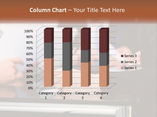 Man Blue Sky Property PowerPoint Template