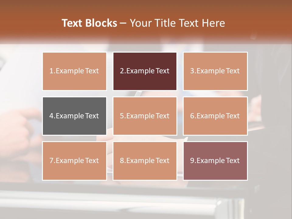 Man Blue Sky Property PowerPoint Template