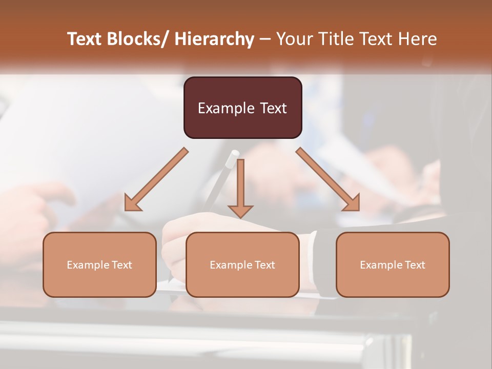 Man Blue Sky Property PowerPoint Template