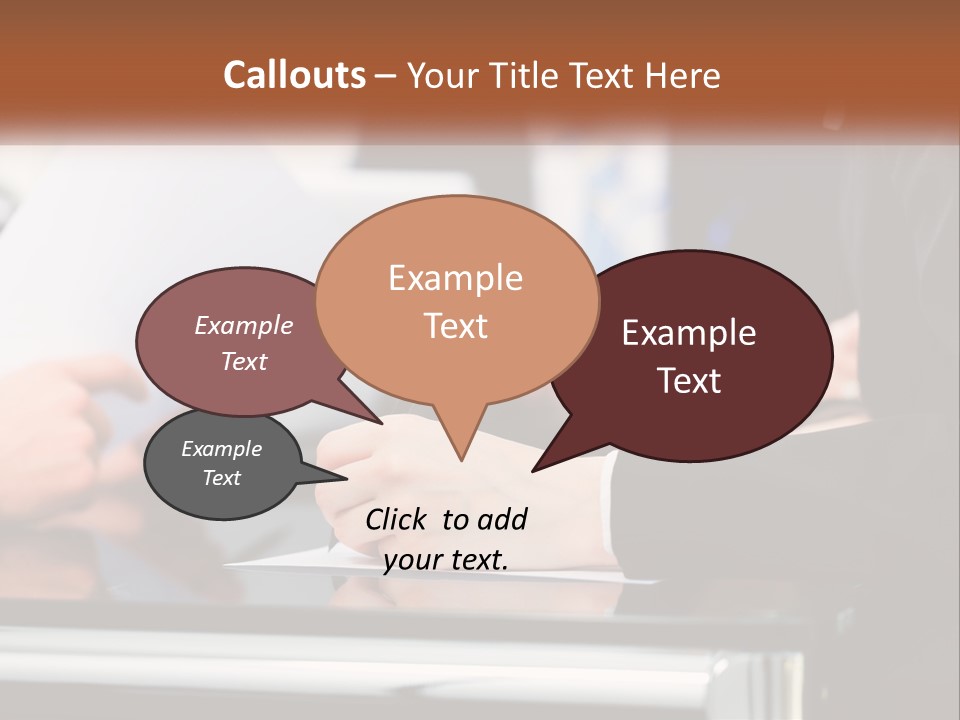 Man Blue Sky Property PowerPoint Template