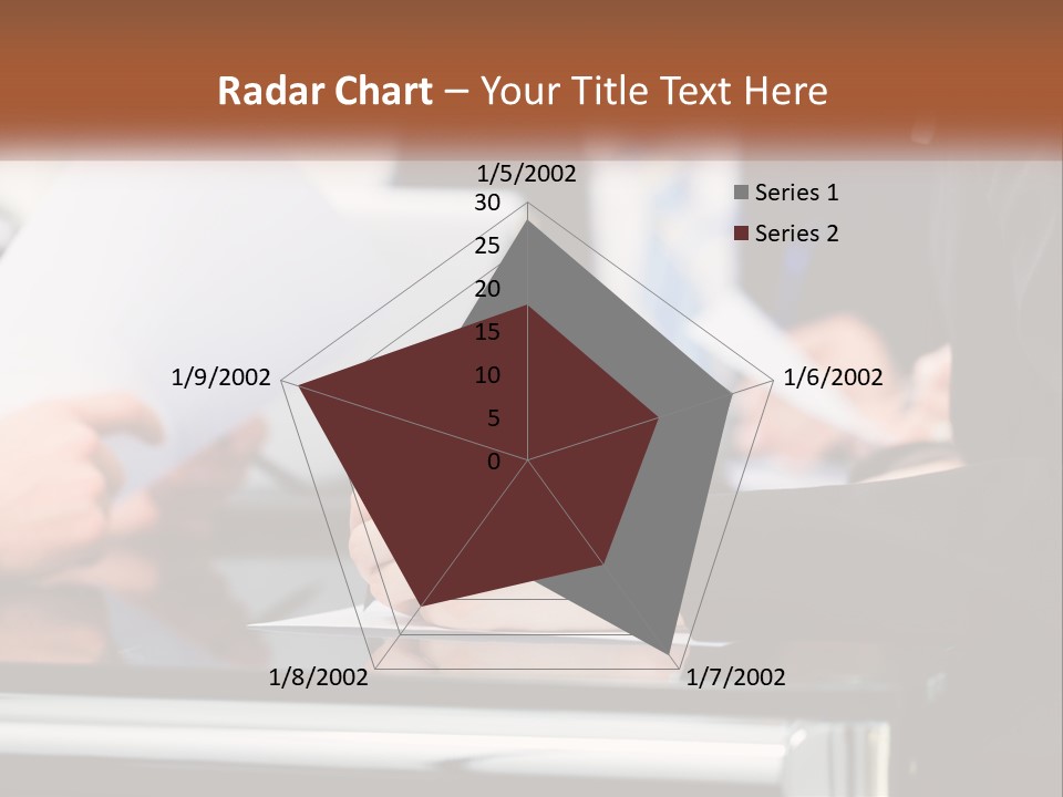Man Blue Sky Property PowerPoint Template