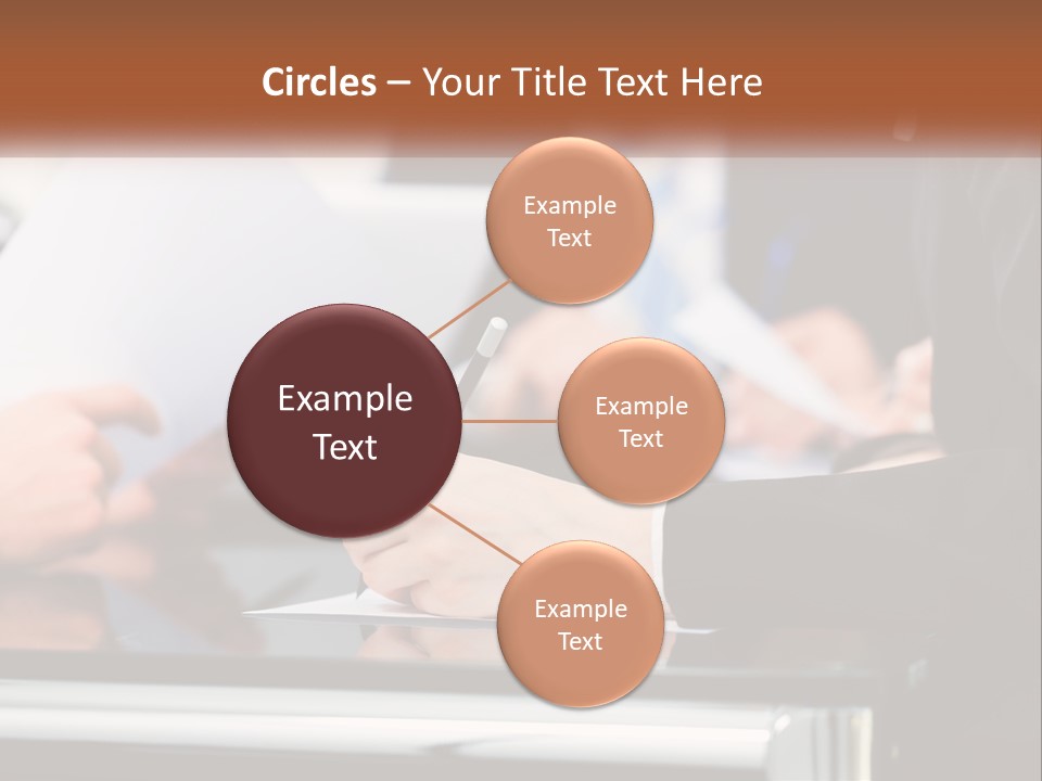 Man Blue Sky Property PowerPoint Template