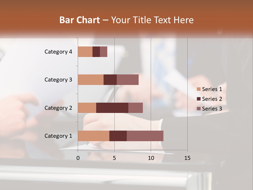 Man Blue Sky Property PowerPoint Template