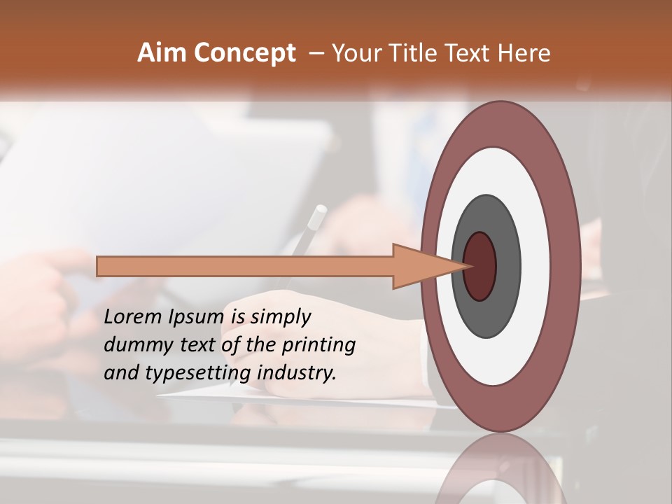 Man Blue Sky Property PowerPoint Template