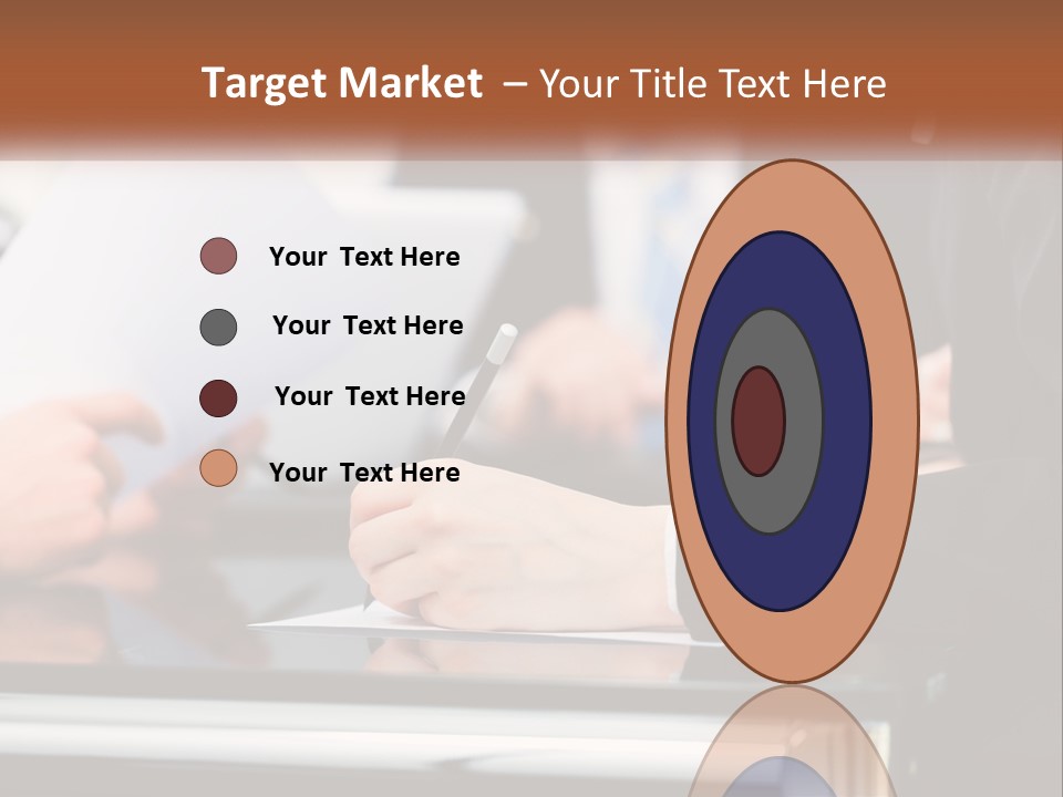 Man Blue Sky Property PowerPoint Template