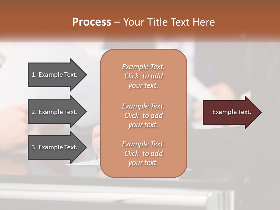 Man Blue Sky Property PowerPoint Template