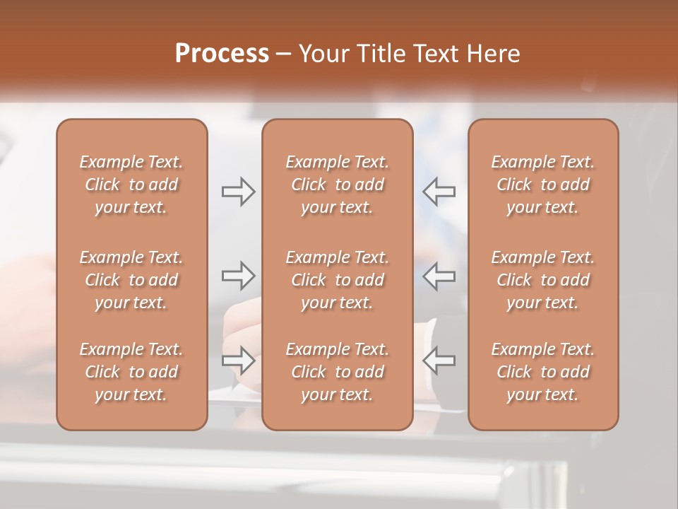 Man Blue Sky Property PowerPoint Template