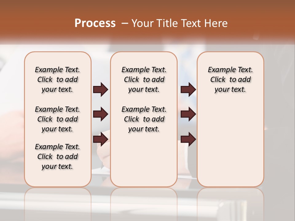 Man Blue Sky Property PowerPoint Template