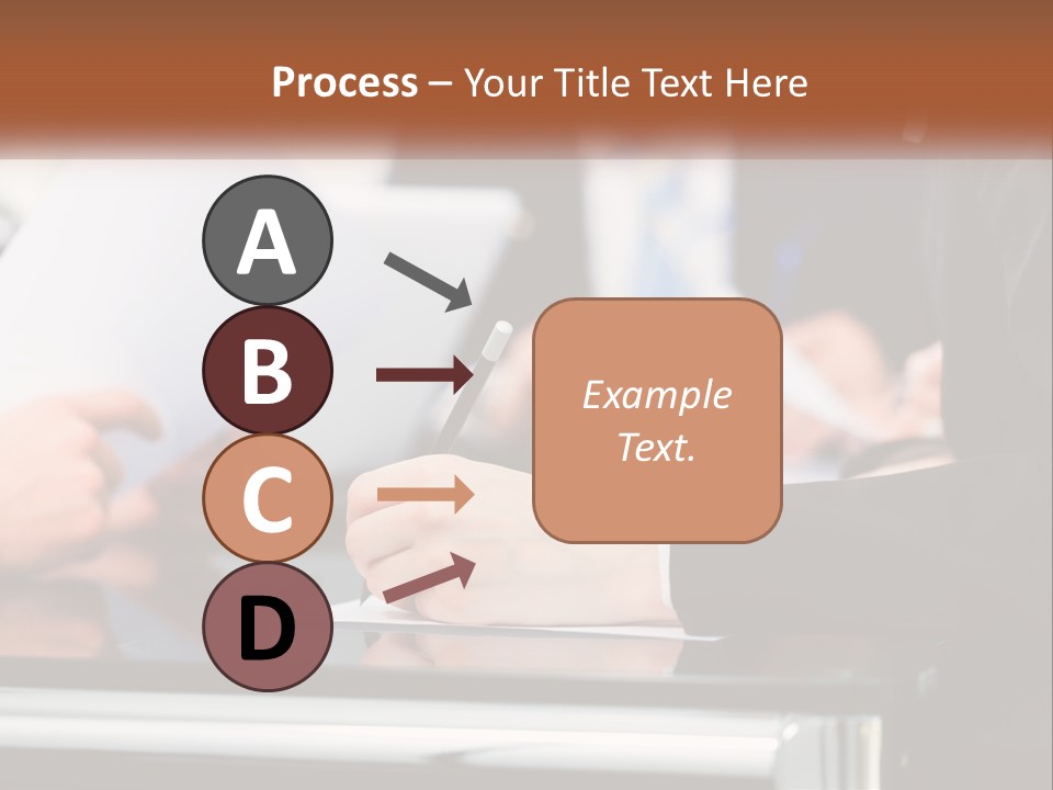 Man Blue Sky Property PowerPoint Template