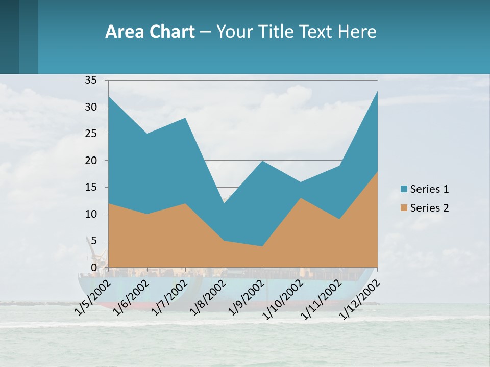 Blue Sky Conceptual Holding PowerPoint Template