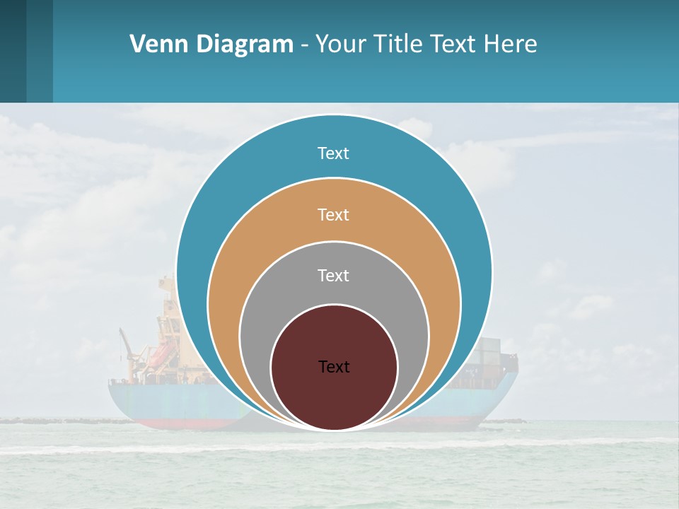 Blue Sky Conceptual Holding PowerPoint Template