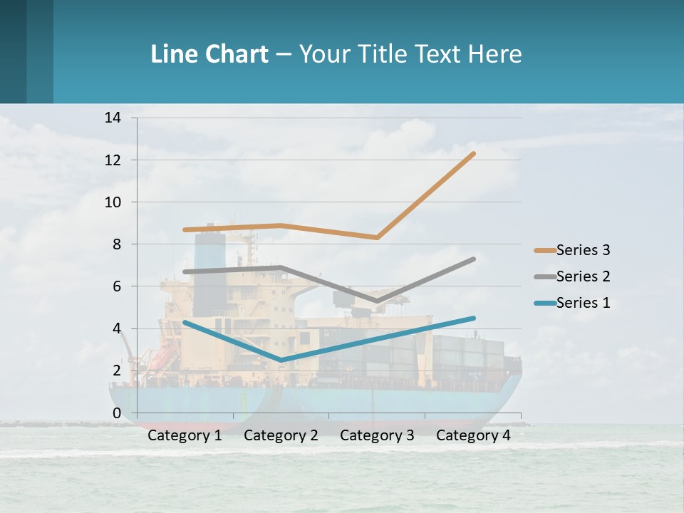 Blue Sky Conceptual Holding PowerPoint Template