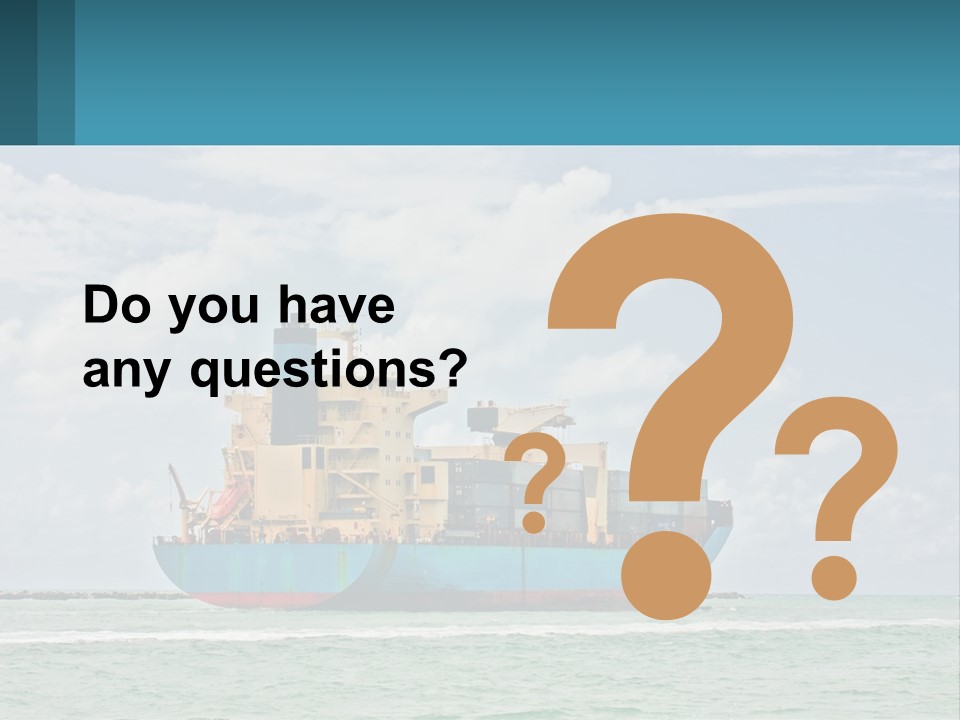 Blue Sky Conceptual Holding PowerPoint Template