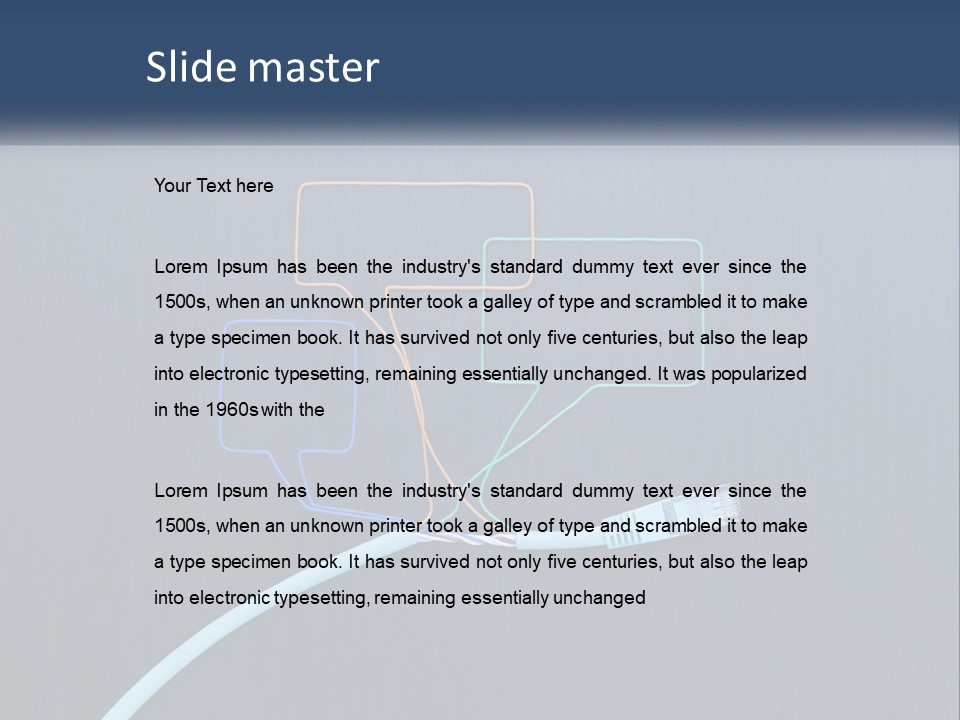 Model New Residential PowerPoint Template