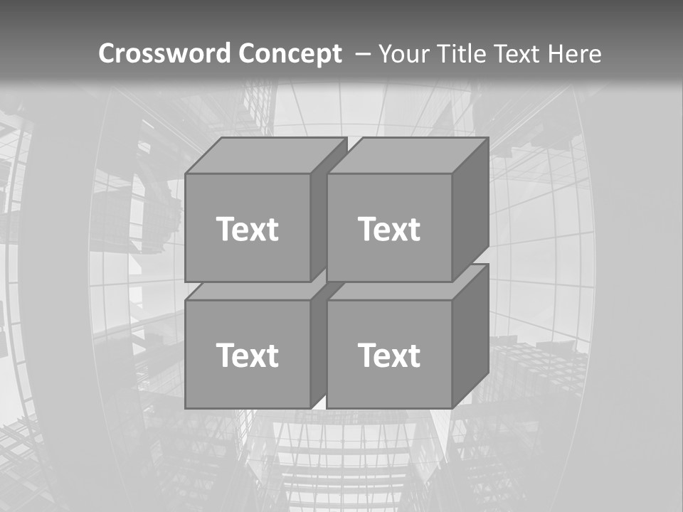 Green Finance Architect PowerPoint Template