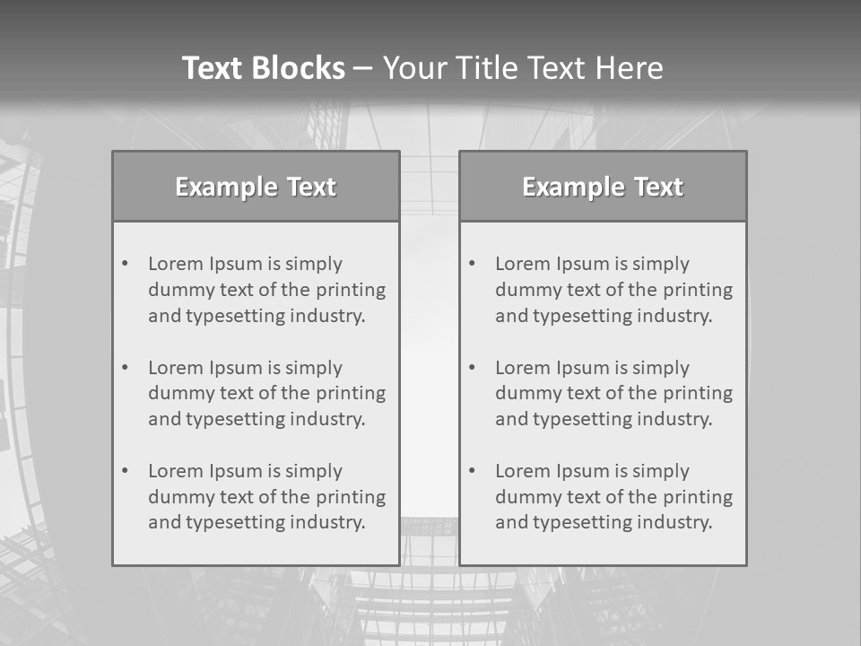 Green Finance Architect PowerPoint Template