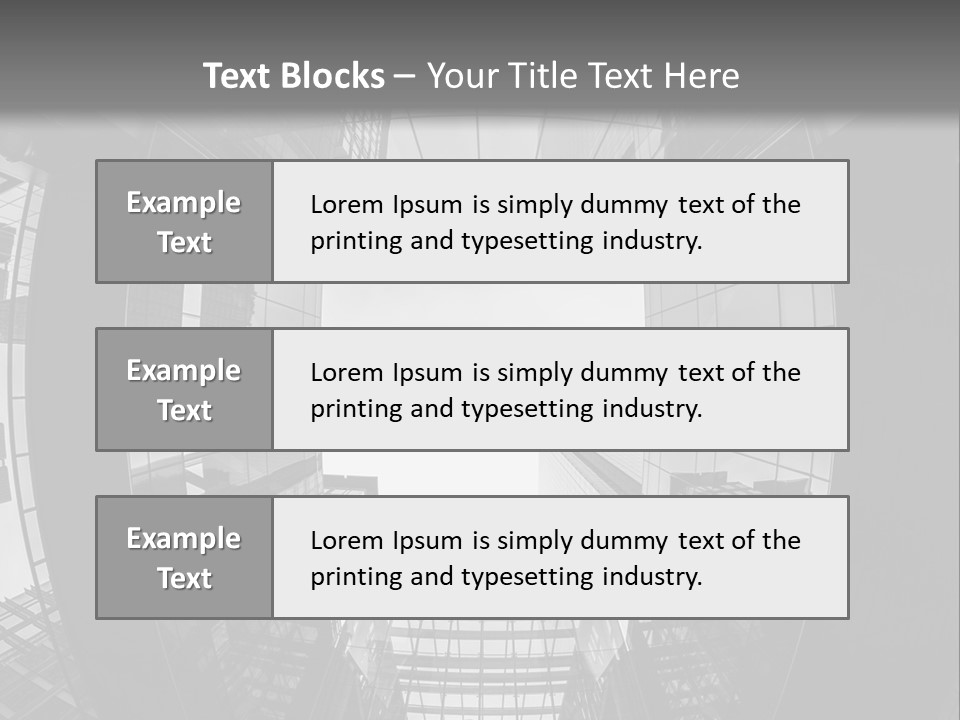 Green Finance Architect PowerPoint Template