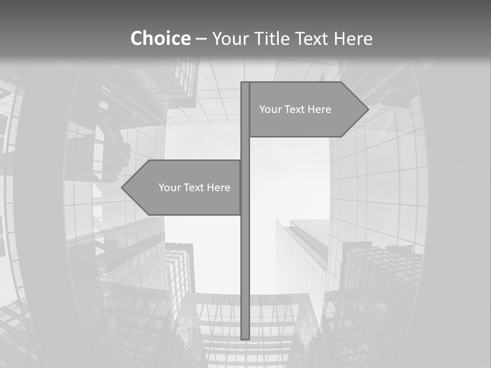 Green Finance Architect PowerPoint Template