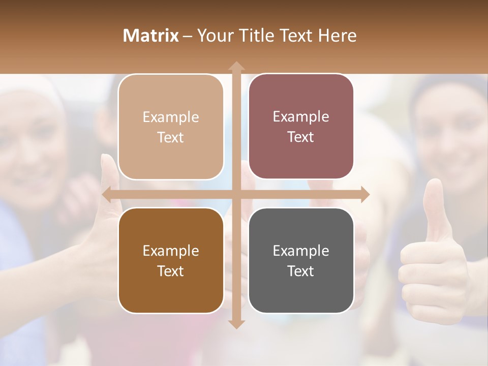 Property Background Leaf PowerPoint Template