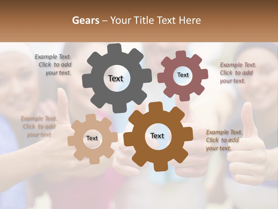 Property Background Leaf PowerPoint Template