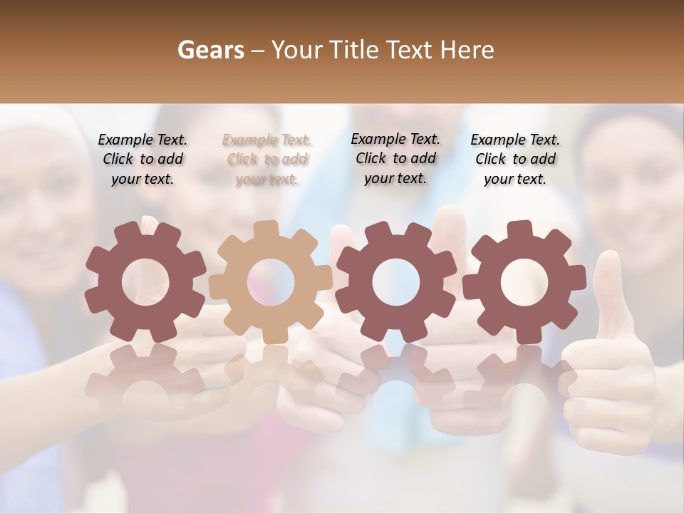 Property Background Leaf PowerPoint Template