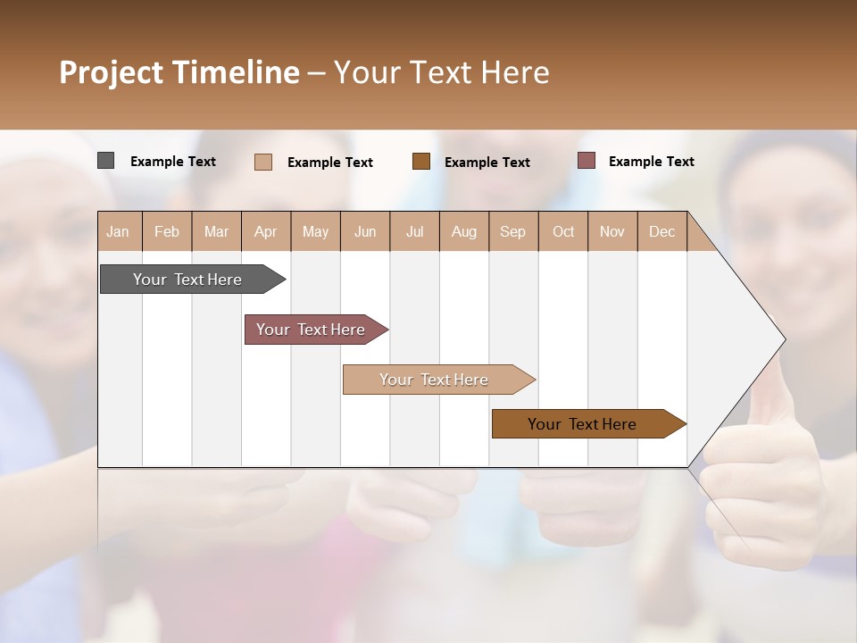 Property Background Leaf PowerPoint Template