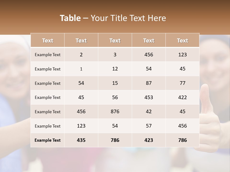Property Background Leaf PowerPoint Template