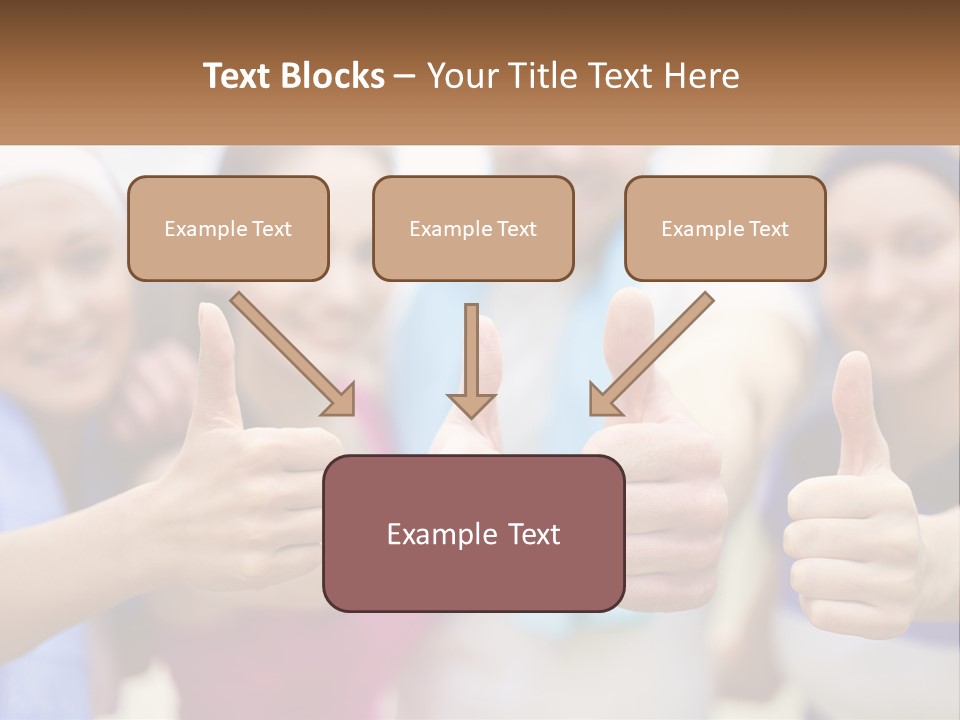 Property Background Leaf PowerPoint Template