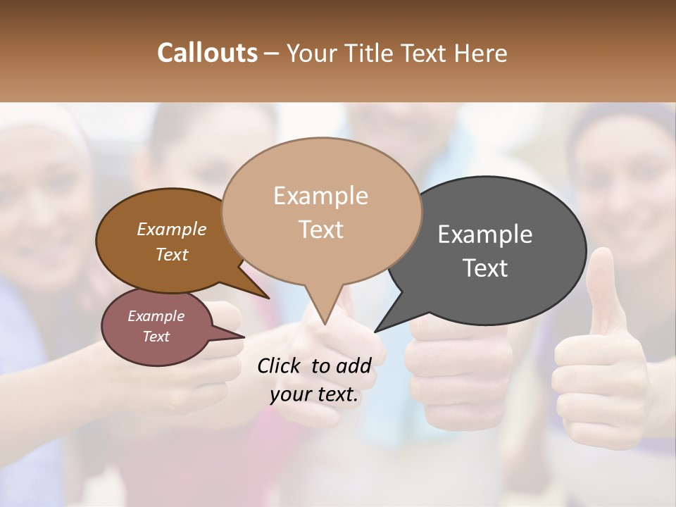 Property Background Leaf PowerPoint Template