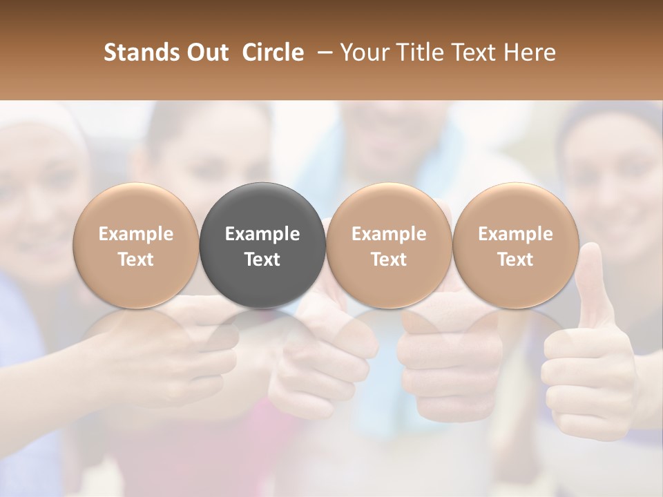 Property Background Leaf PowerPoint Template