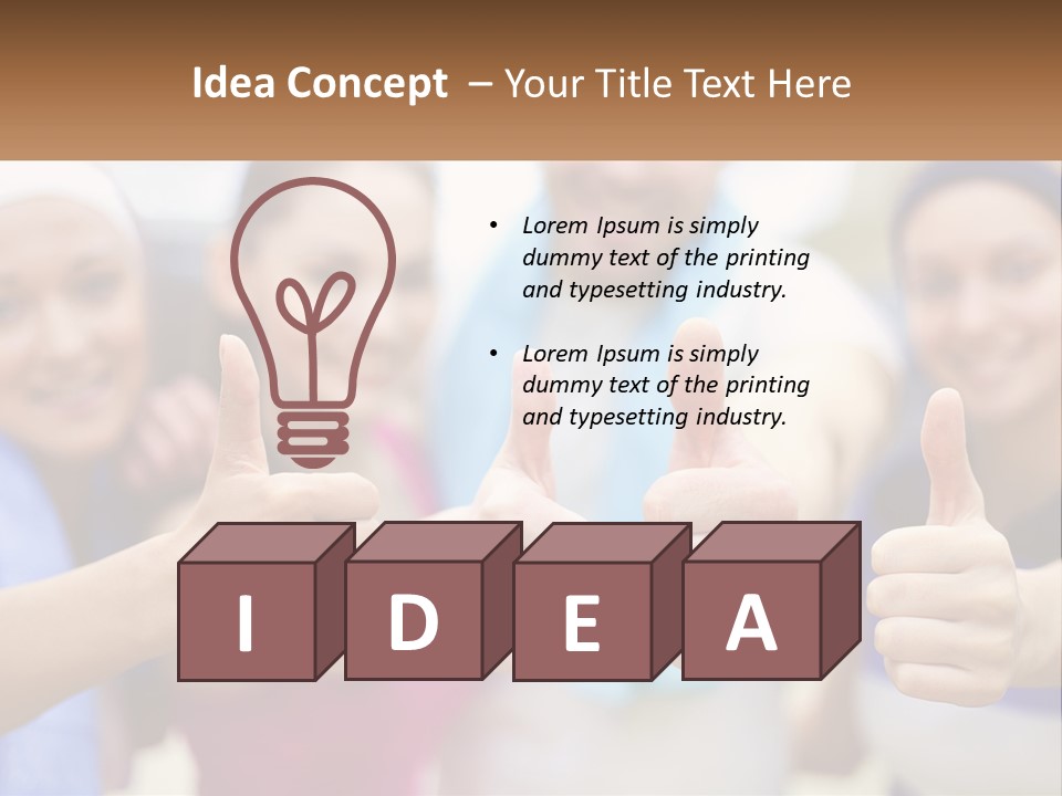 Property Background Leaf PowerPoint Template