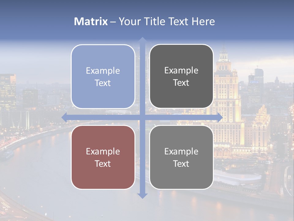 Holding Sky Ownership PowerPoint Template