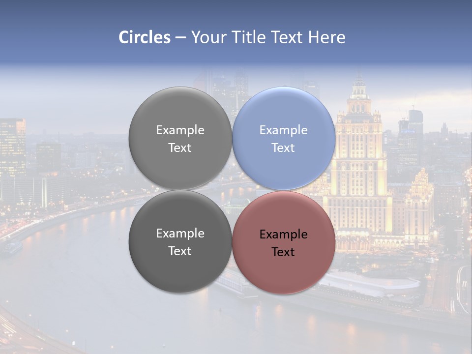 Holding Sky Ownership PowerPoint Template