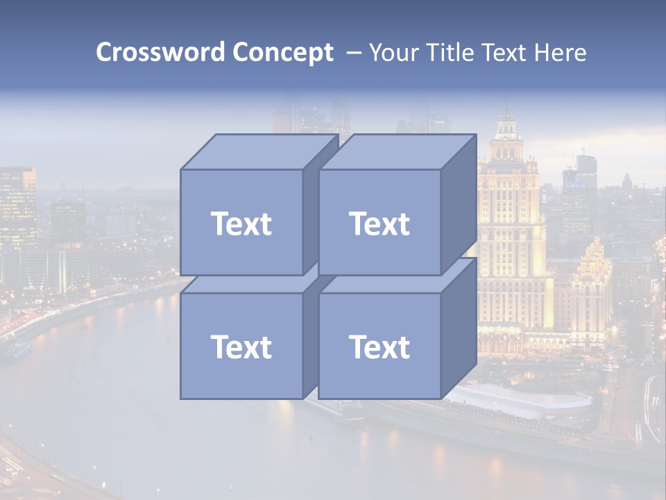 Holding Sky Ownership PowerPoint Template