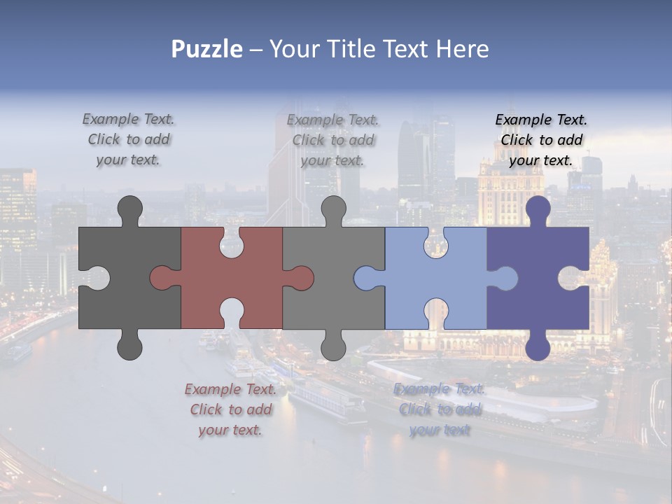 Holding Sky Ownership PowerPoint Template