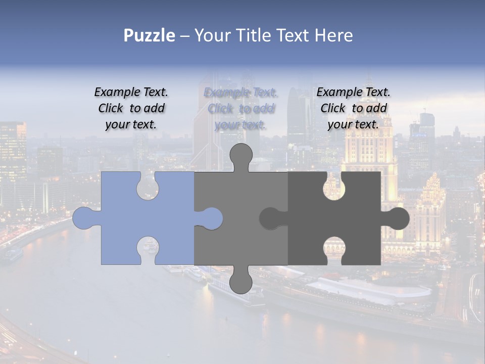 Holding Sky Ownership PowerPoint Template