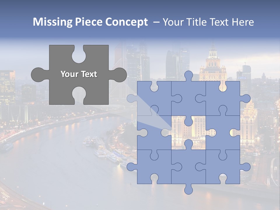 Holding Sky Ownership PowerPoint Template