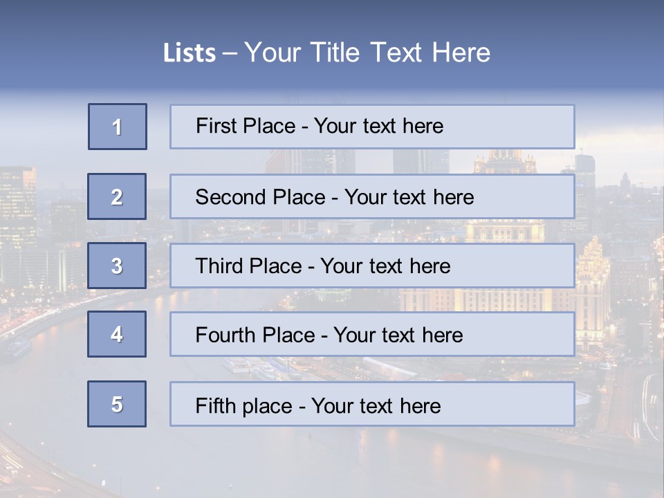 Holding Sky Ownership PowerPoint Template