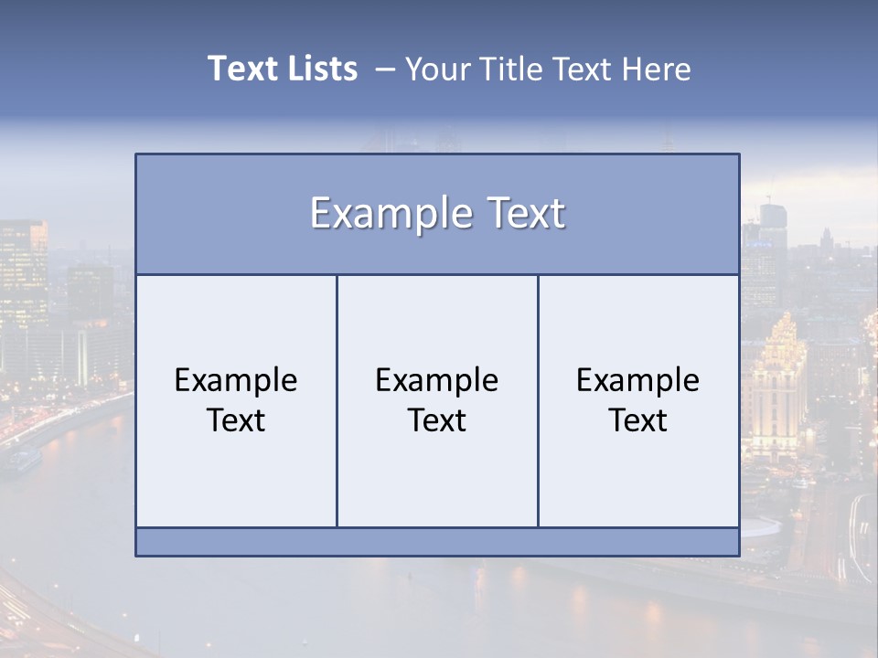 Holding Sky Ownership PowerPoint Template
