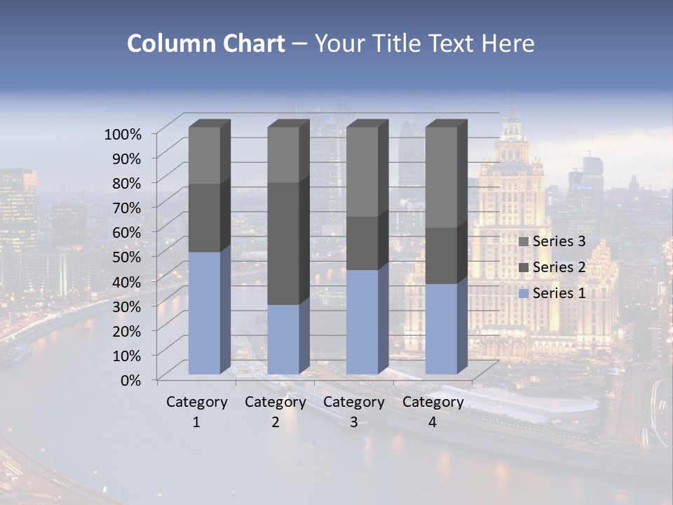 Holding Sky Ownership PowerPoint Template