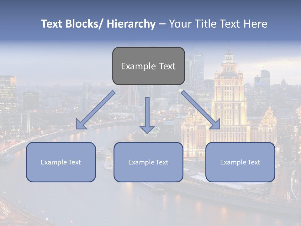Holding Sky Ownership PowerPoint Template