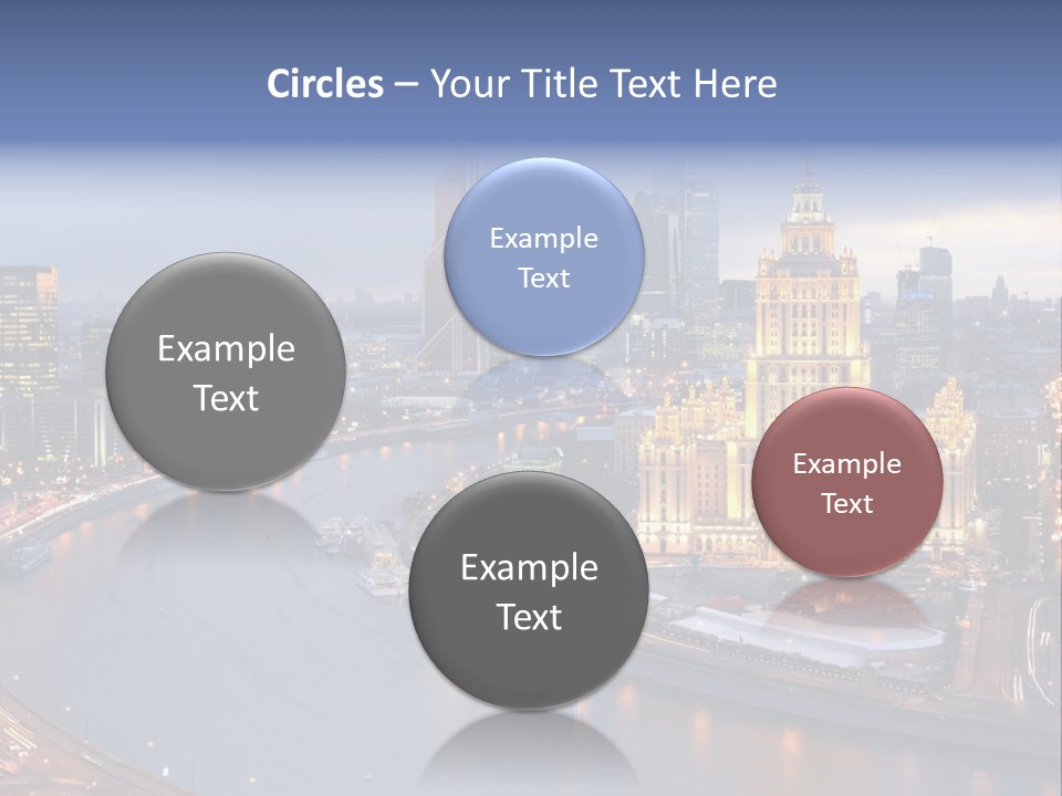 Holding Sky Ownership PowerPoint Template