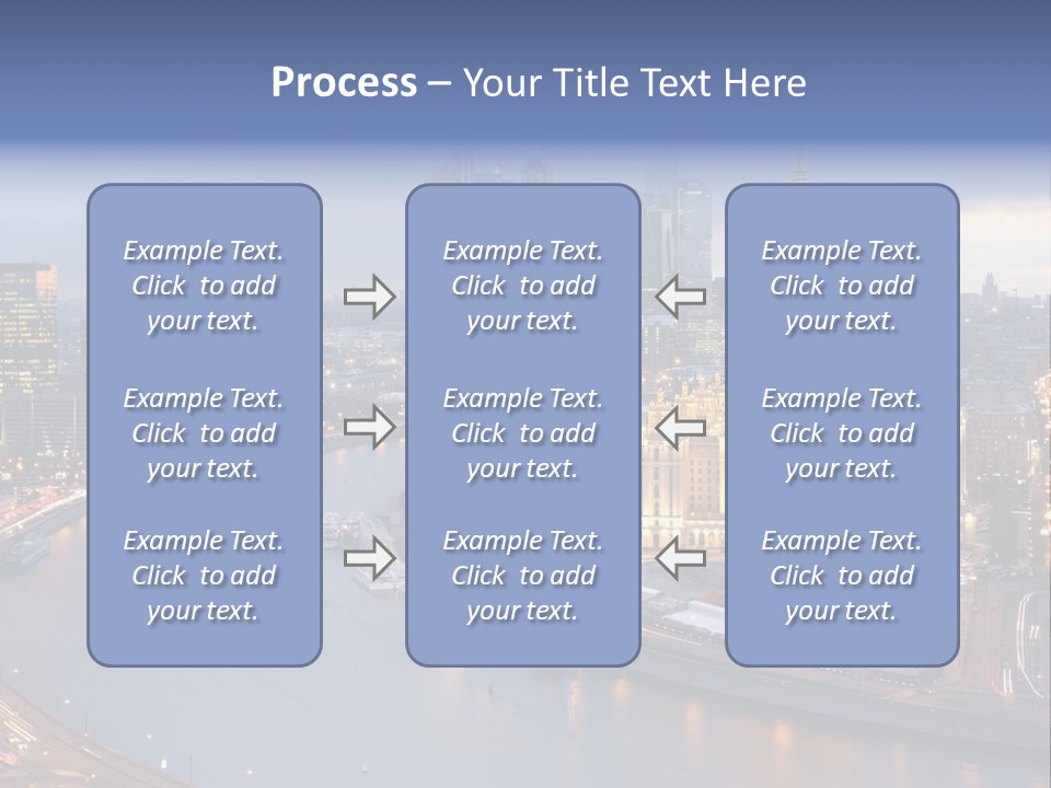 Holding Sky Ownership PowerPoint Template