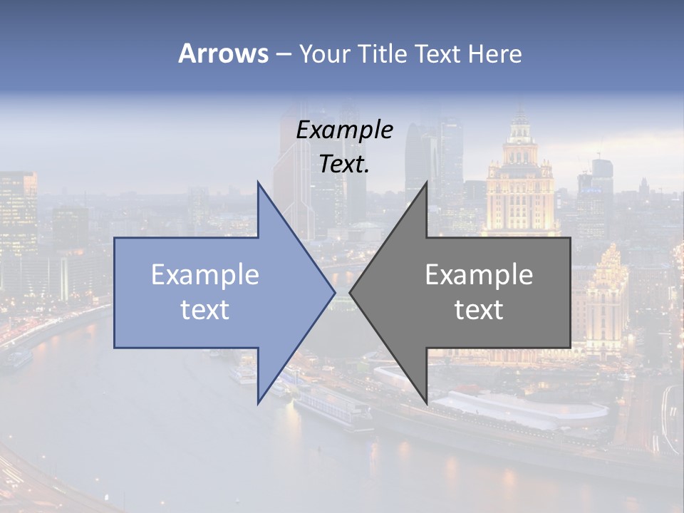 Holding Sky Ownership PowerPoint Template
