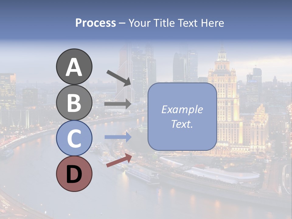 Holding Sky Ownership PowerPoint Template