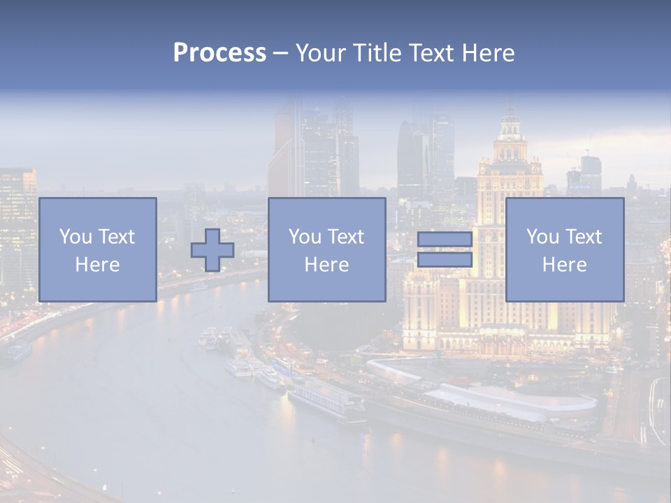 Holding Sky Ownership PowerPoint Template