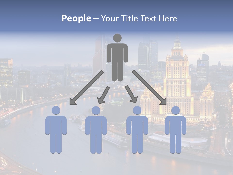 Holding Sky Ownership PowerPoint Template