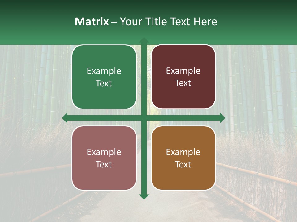 Hand Rent Leaf PowerPoint Template