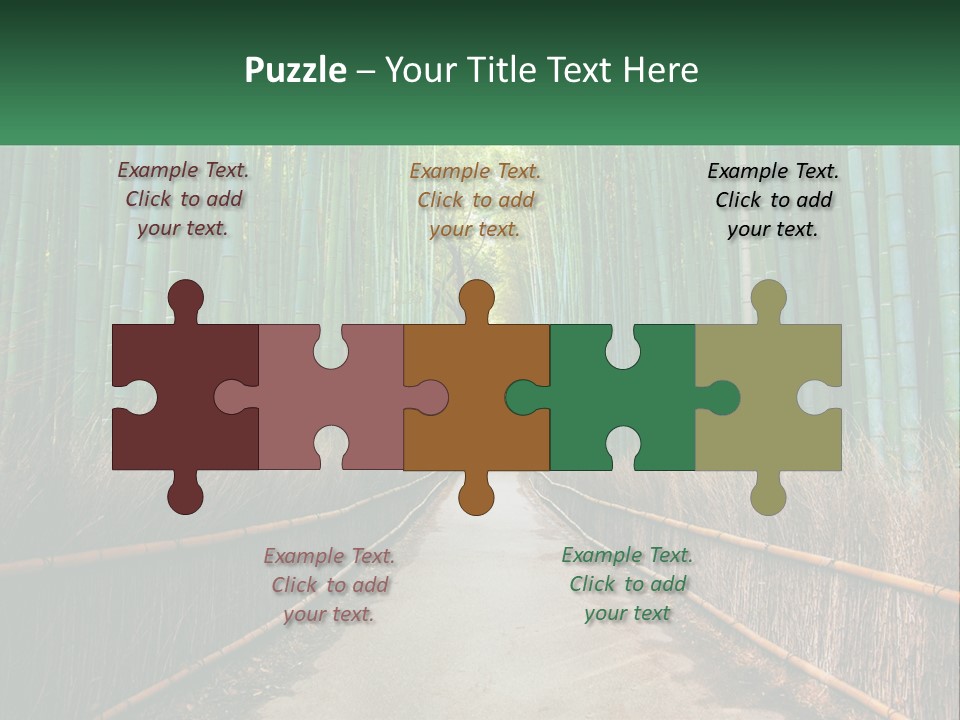 Hand Rent Leaf PowerPoint Template