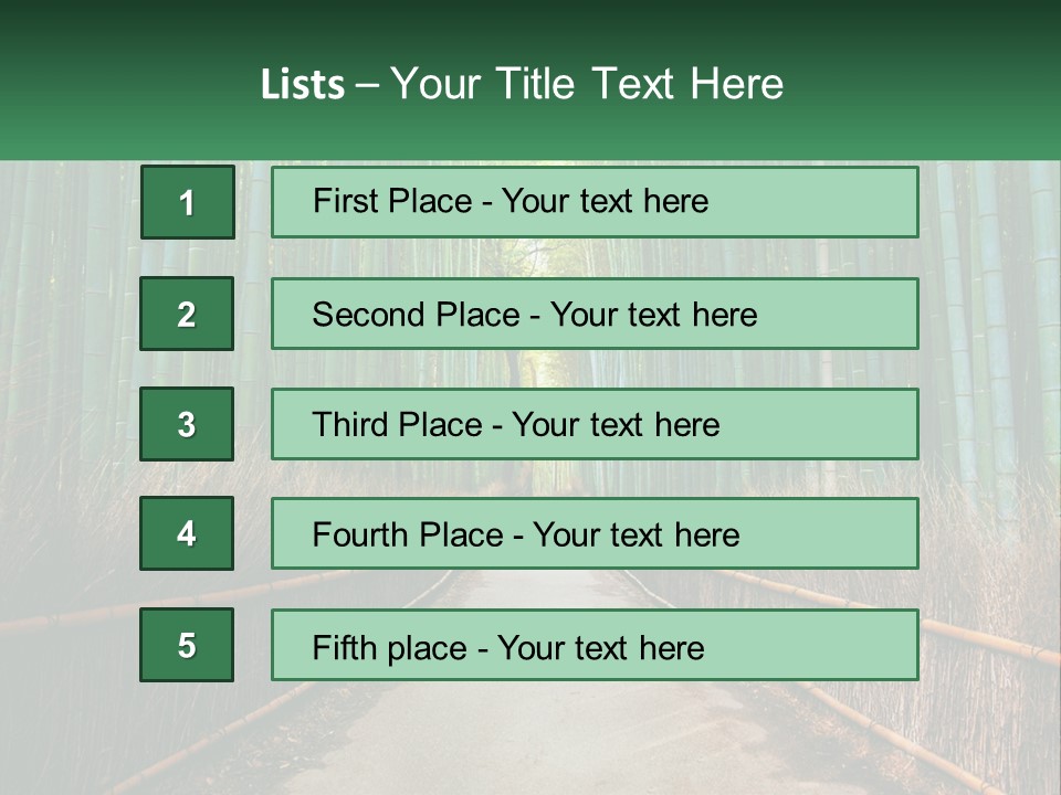 Hand Rent Leaf PowerPoint Template